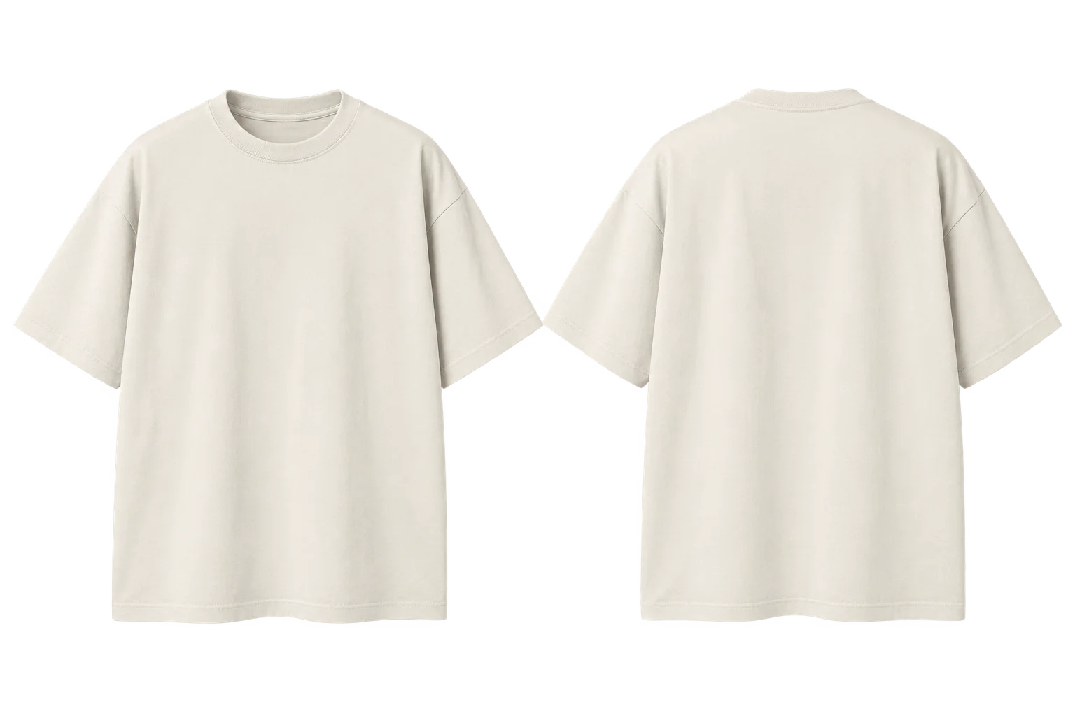 Polera negra vista de frente